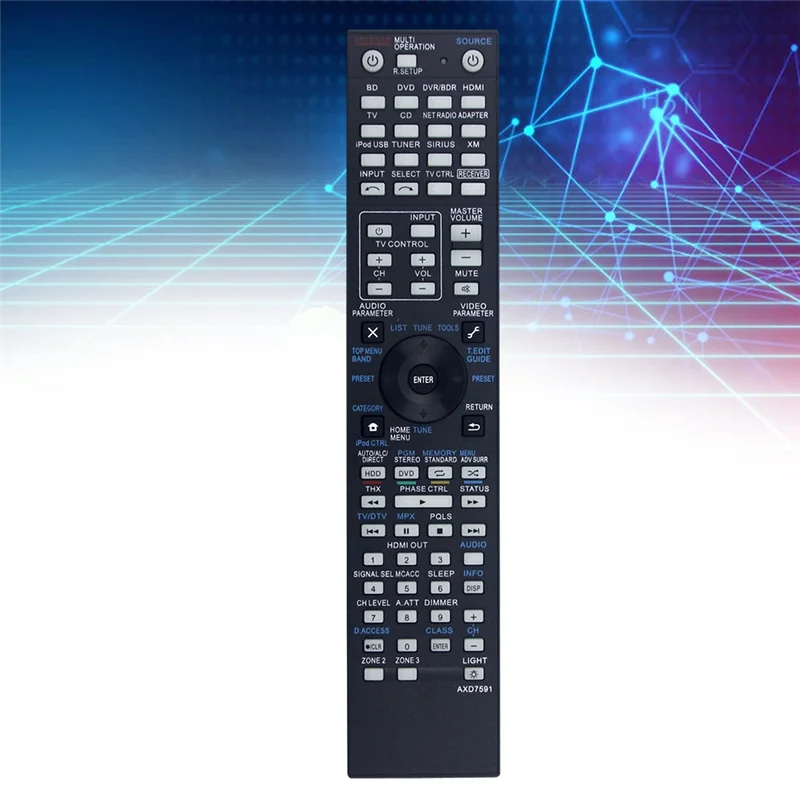 AA60-Sostituisci il telecomando AXD7591 per il ricevitore AV audio Pioneer AXD7591 Telecomando VSX-33 SC-35 VSX-32