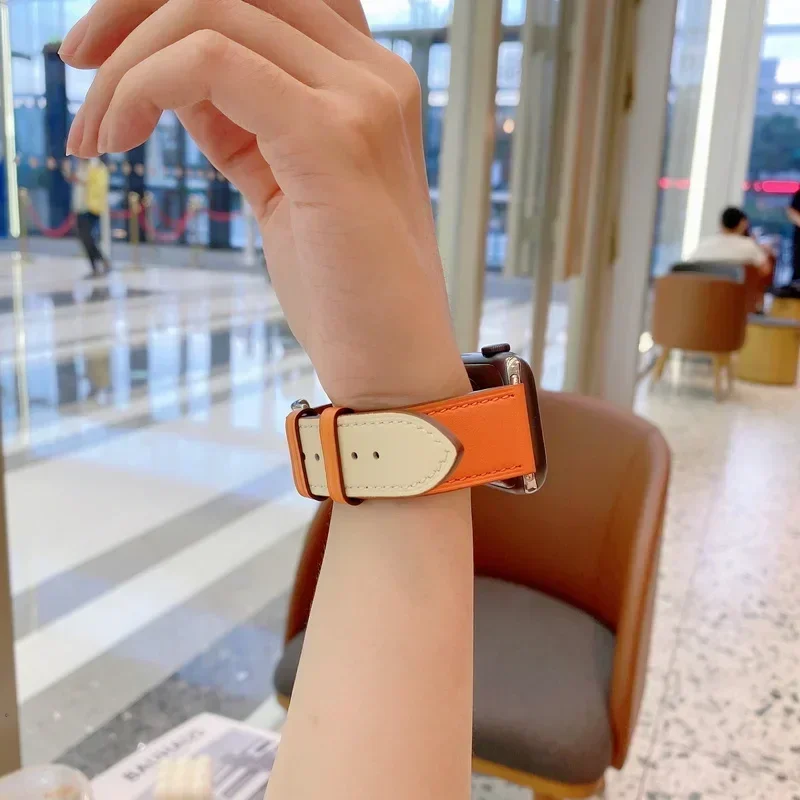 حزام جلدي لساعة Huawei Watch Fit 3/4/4 Pro SmartWatch ملحقات بديلة سوار كوريا حزام Huawei Watch Fit 4 pro Band