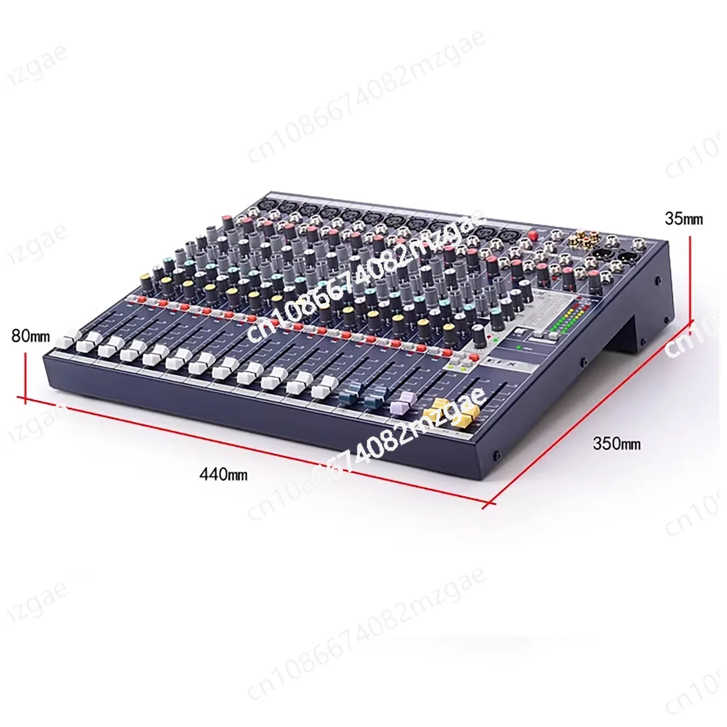 

With Bluetooth Effects and Digital KTV Stage Performance EFX8/12/16 Channel Upgraded Professional Mixer