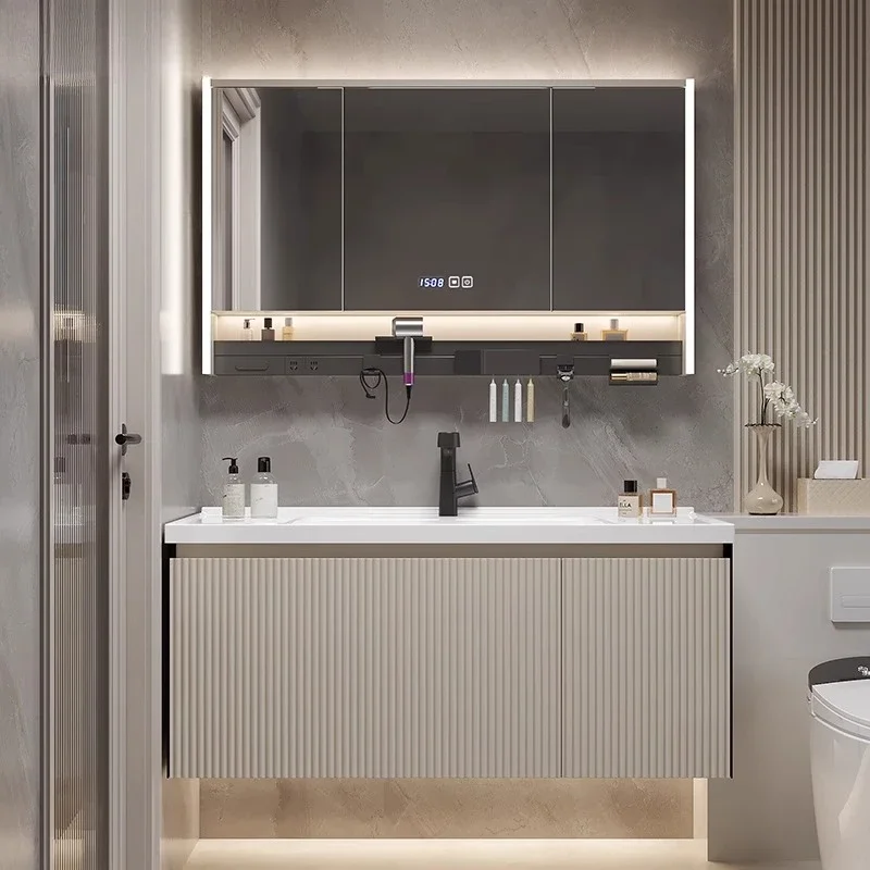 

Мебель для унитаза, раковина для ванной комнаты, под шкафом, ящики для ванной комнаты, современная входная мебель для дома, двойная раковина, полка для туалетного столика