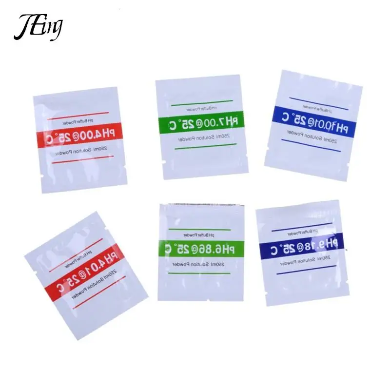 ZLinKJ 3 Bags/set 4.01 7.00 10.01 H Buffer Solution Powder for PH Test Meter Measure Calibration