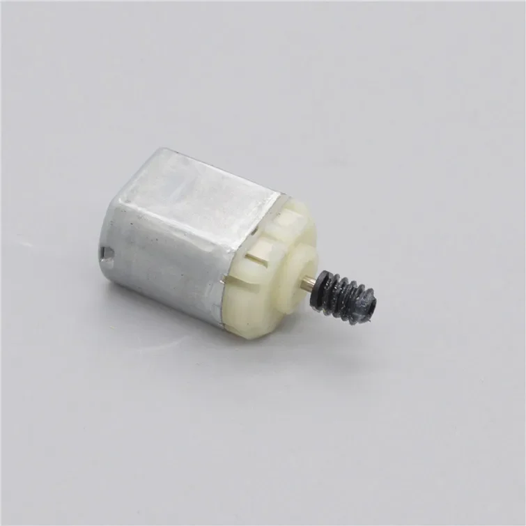 2pcs 130 Carbon Brush Motor DC 6V~12V 6920RPM Rear Output Shaft Reversed Axis for Rearview Mirror of Car