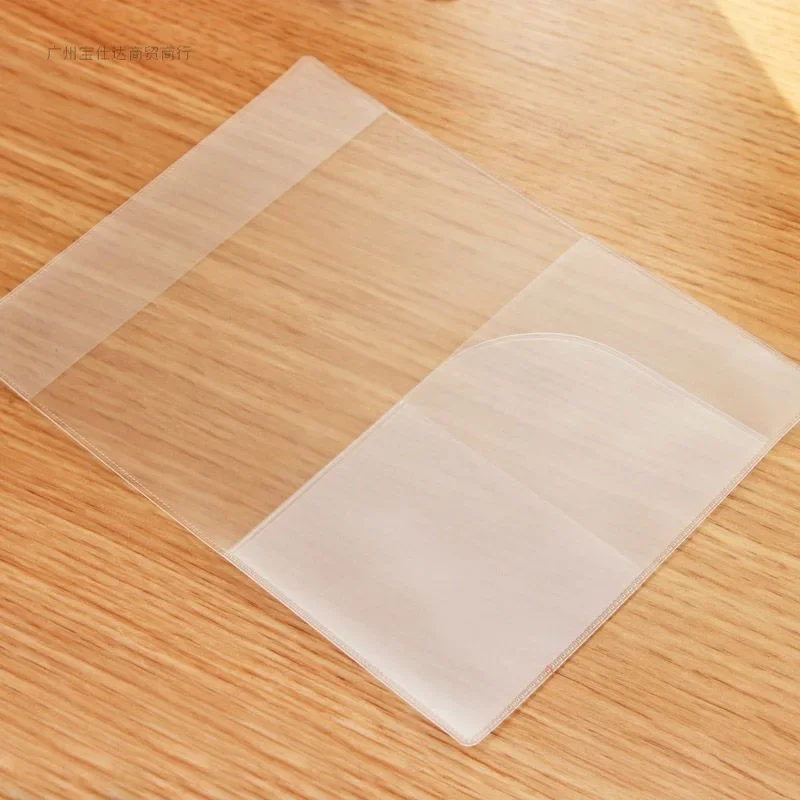 3 pezzi nuova custodia protettiva per passaporto custodia impermeabile in PVC trasparente satinato porta carte d'identità borsa universale per carte di credito aziendali