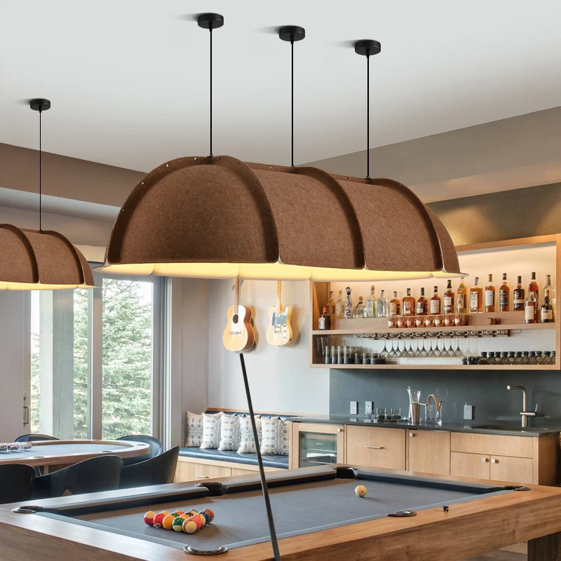 Lomin Felt Fabric Pendant Light Creative Sound-absorbing E27 Led Light For Restaurant Bar Counter Office Coffee Restaurant Lamp