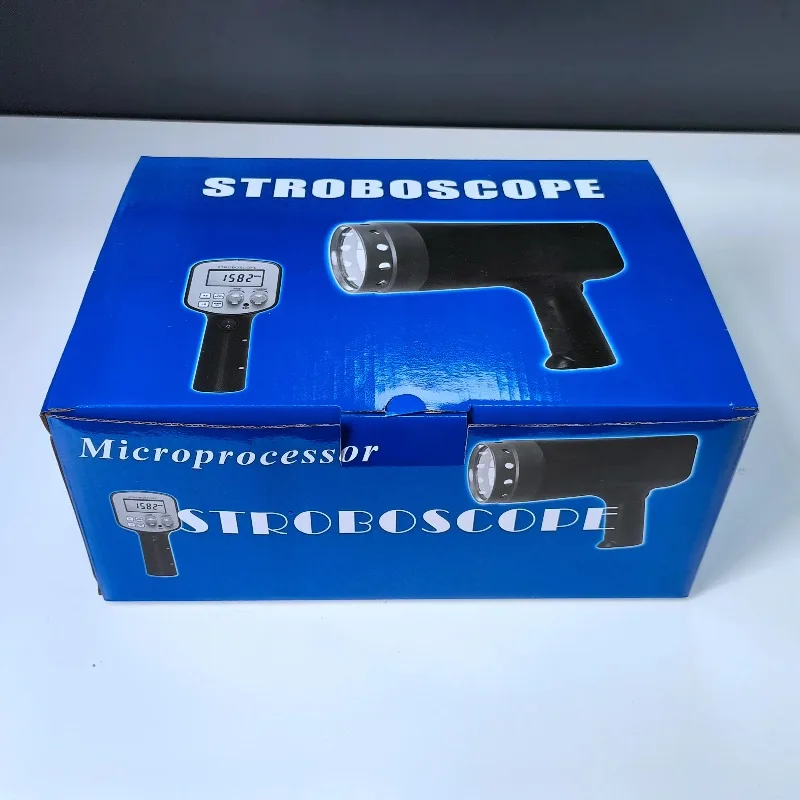 

50~12000FPM Digital Stroboscope Tachometer for Rotative Velocity Measurement