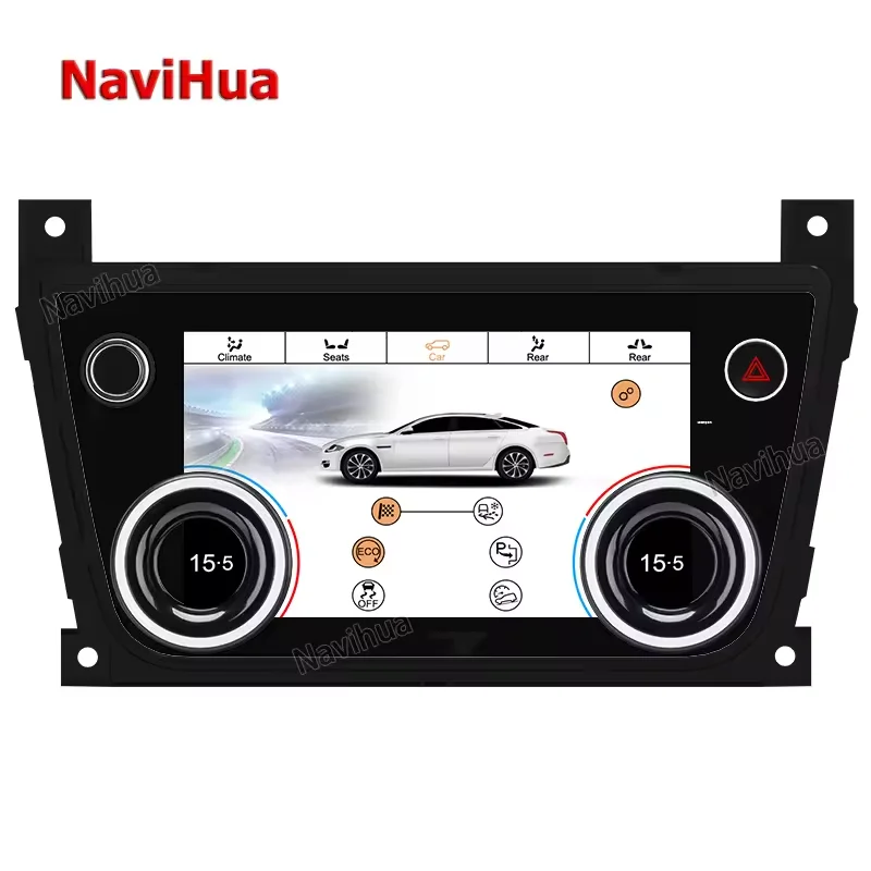 Hot Sales 7 inch Car AC Touch Screen Climate Control Auto Air Conditioning Panel for Jaguar XJ XJL 2010-2019 IPS Touch Display