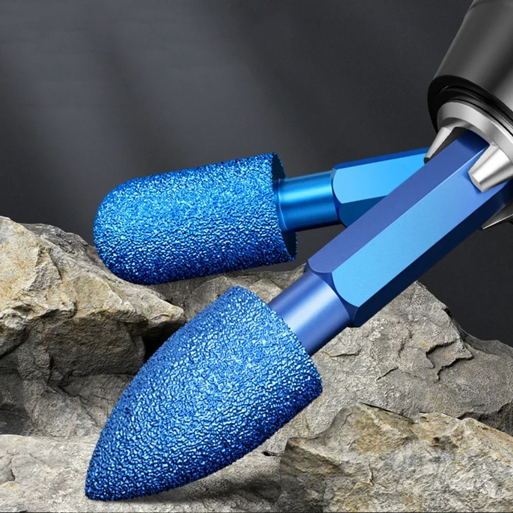 

Hole Polishing Polishing Bit for Metal Wood 2025 New Hexagonal Handle Electric Drill Grinding Head Spherical Inner