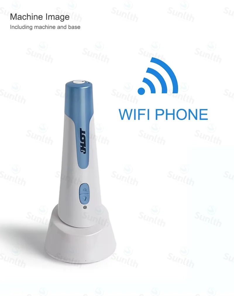 Portable Wifi Linked 200x Ai Intelligent Automatic Analysis Hair Follicle Scanner Scalp Skin Detector Analyzer For IOS Andorid