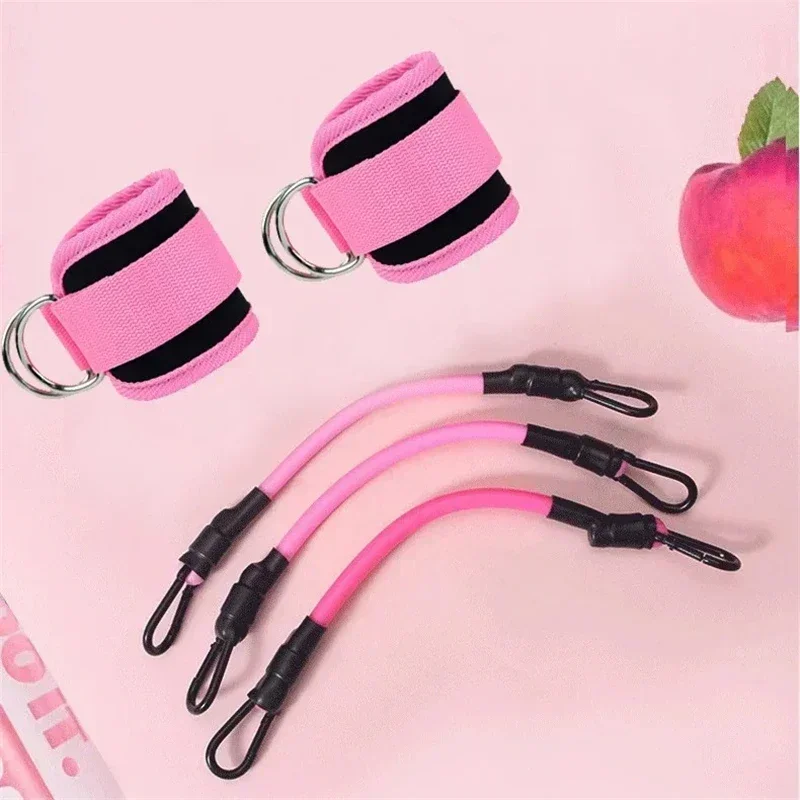 Knöchelriemen, Widerstandsbänder, Set, Fitness, Workout, Trainingsgeräte, Knöchelgewicht, Yoga, elastisches Fitnessband für Fitnessstudio, Mann und Frau – Detail 8