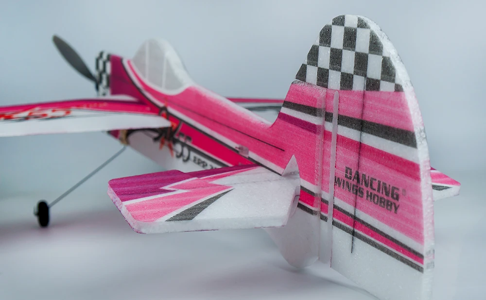Real Hawk EPP Yak55 3D Akrobatik-Flugzeug Bausatz, 800mm Spannweite, Indoor-Outdoor Schaumstoffmodell für Anfänger, Hobby-Flugzeug – Detail 13