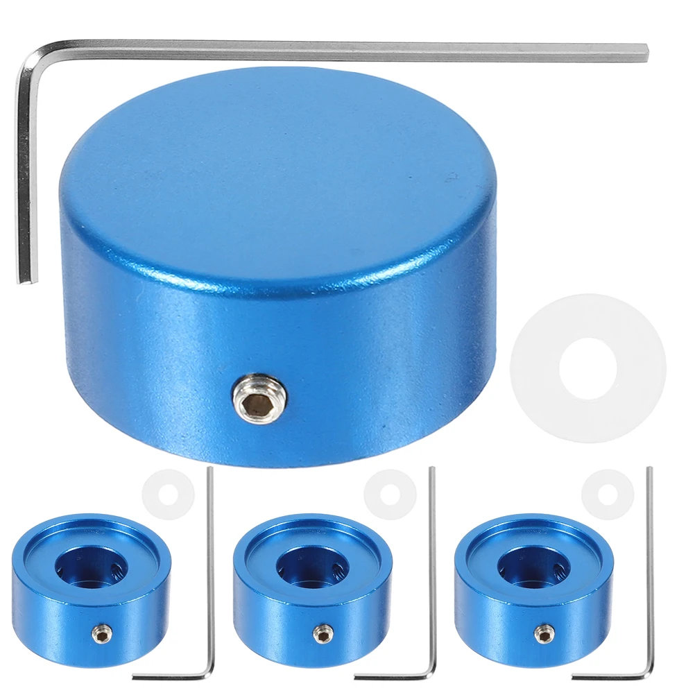 

Effect Knob Set Pedal Cover Nail Metal Guitar Cap Footswitch Toppers Caps Spikes