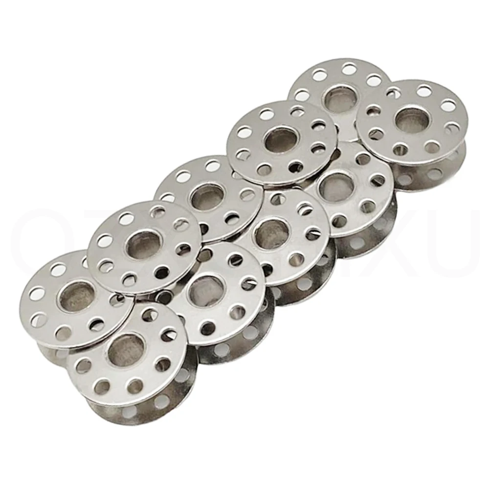 10 Pcs/lot Sewing Parts Metal Bobbins #270010 For Brother Consew  Juki Industrial Lockstitch Sewing Machine Accessories