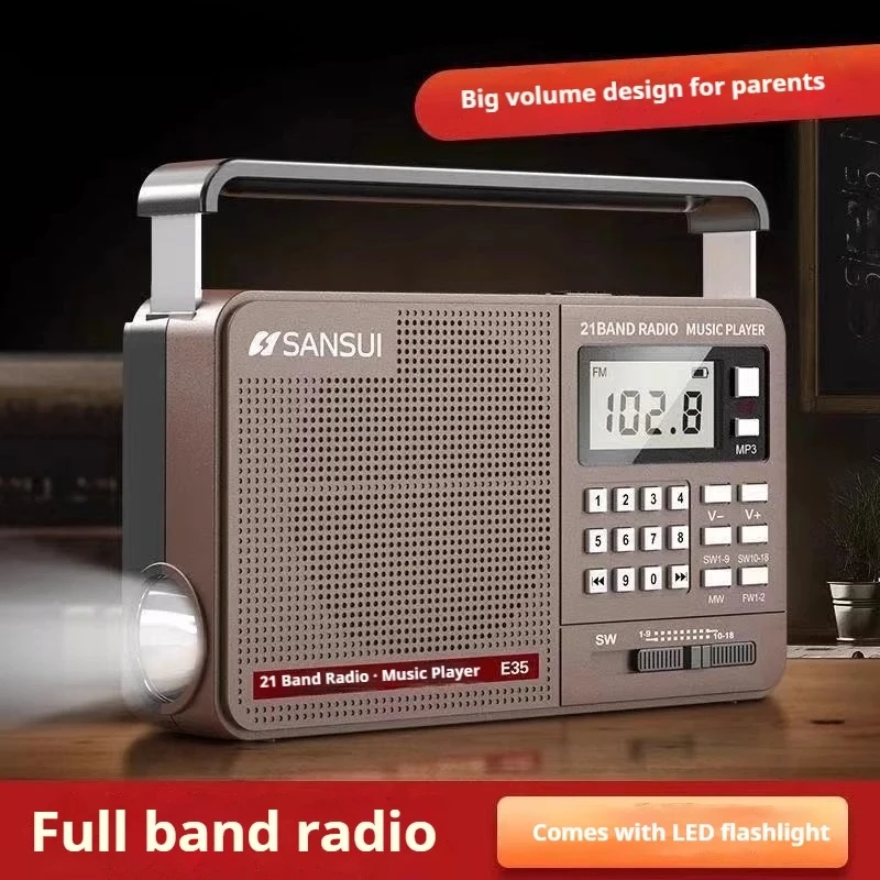 

E35 Полнодиапазонный слот для радиокарты, зарядка USB-динамика