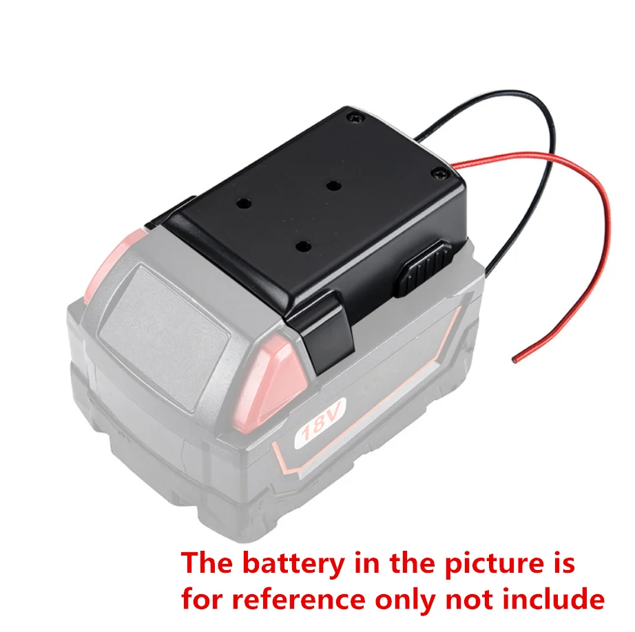 

Новейший адаптер для преобразования аккумулятора для Milwaukee M18 XC18, 18 В, литий-ионный аккумулятор, преобразователь аккумулятора для электроинструмента «сделай сам», разъем для проводов 14 Awg