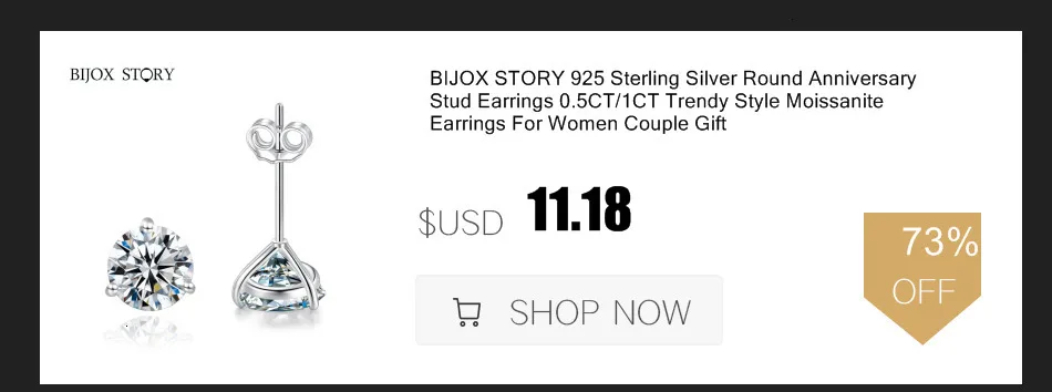 BIJOUX STORY 1CT Moissanit Anhänger für Frauen Simulierte Diamant Halskette S925 Sterling Silber Schmuck Mädchen Valentinstag Geschenk – Detail 1