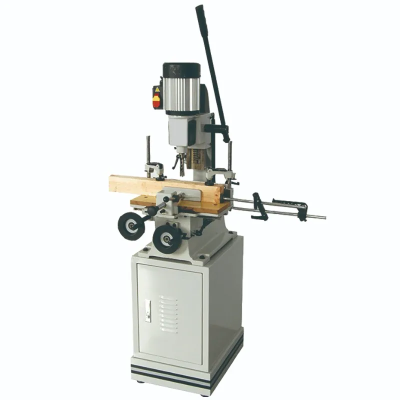 1.5KW Woodworking Bench Square Hole Wood Mortising Machine Drilling Hollow Chisel Mortiser