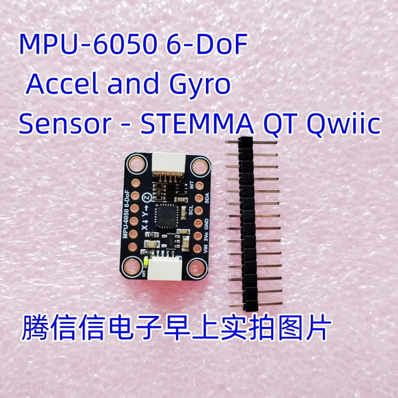 

3886 MPU-6050 6-DoF Accel and Gyro Sensor - STEMMA QT Qwiic