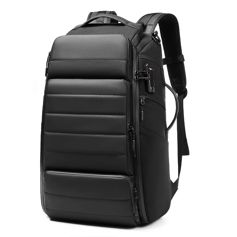 

Chikage Multi-function Men's Business Travel Bag Large Capacity Oxford Cloth Waterproof Outdoor Backpack Student Schoolbag