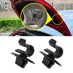 2Pcs Car Hood Bonnet Rod Support Prop Clip Stay Clamp Holder For Citroen C2 C3 C4 C5 AX Berlingo B9 Eurovans Evasion Retainer
