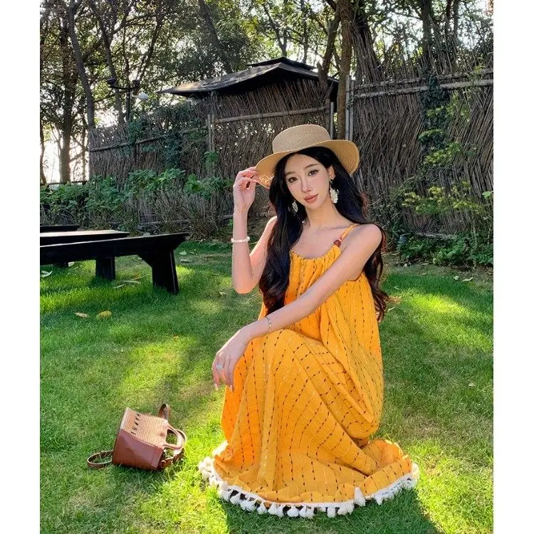 Vestidos sem mangas femininos em rosa inverno drapeado dobrado plissado babado balançando fluindo swish em camadas flowy simples