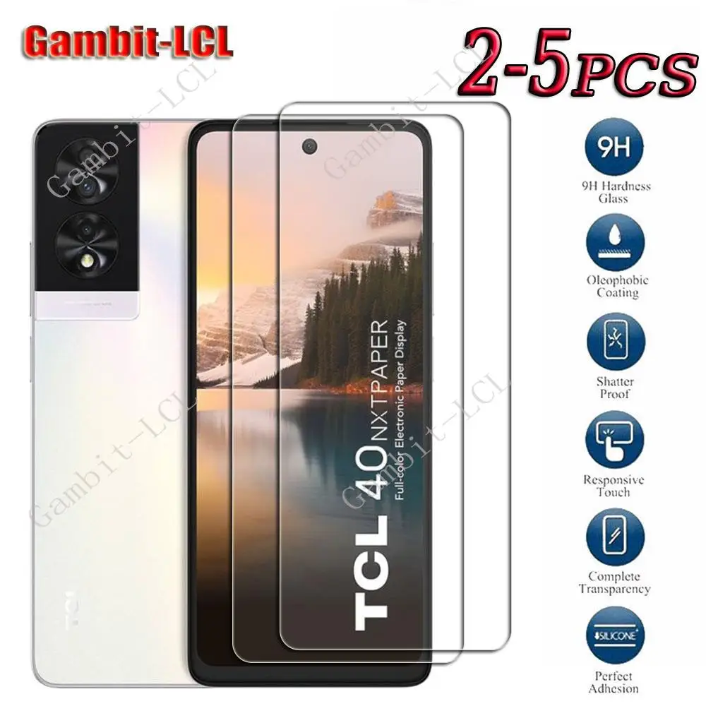 9H HD Original Tempered Glass For TCL 40 NxtPaper 4G 6.78\