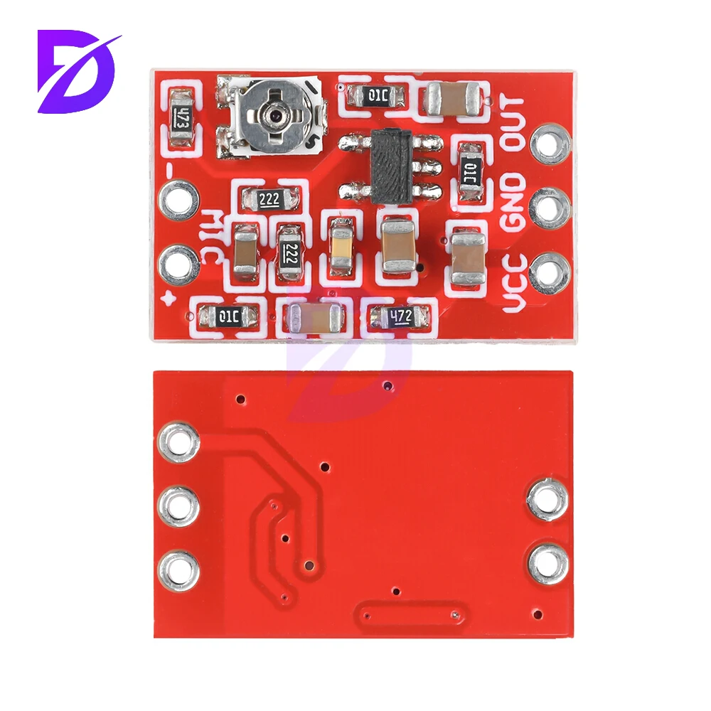 

DC 3-5V Electret Microphone Amplifier Board Microphone Pre stage Module Gain Adjustable Noise Pickup Module