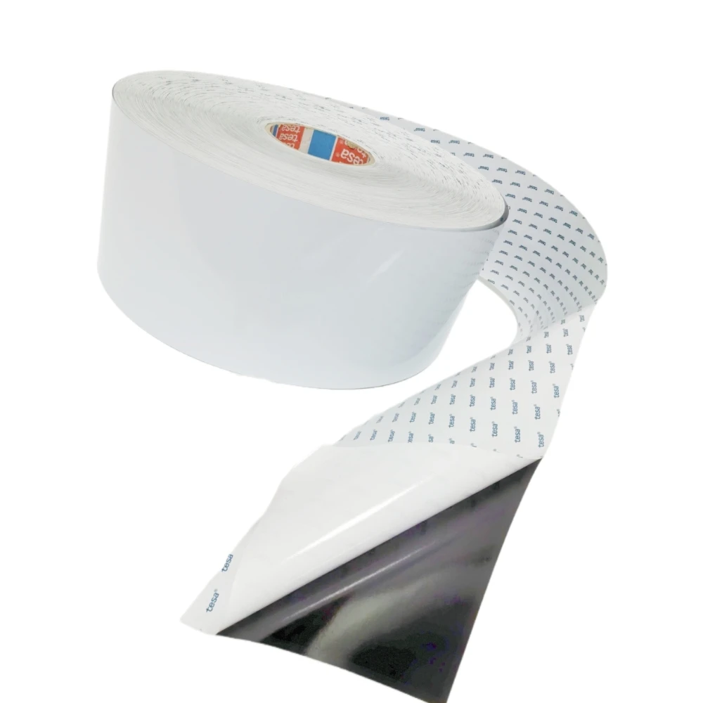 Tesa 6930 White Laser Markable Label Materials: Flexo Barcode Labels, Automotive Signs, Tamper Evident, High Temperature Labels