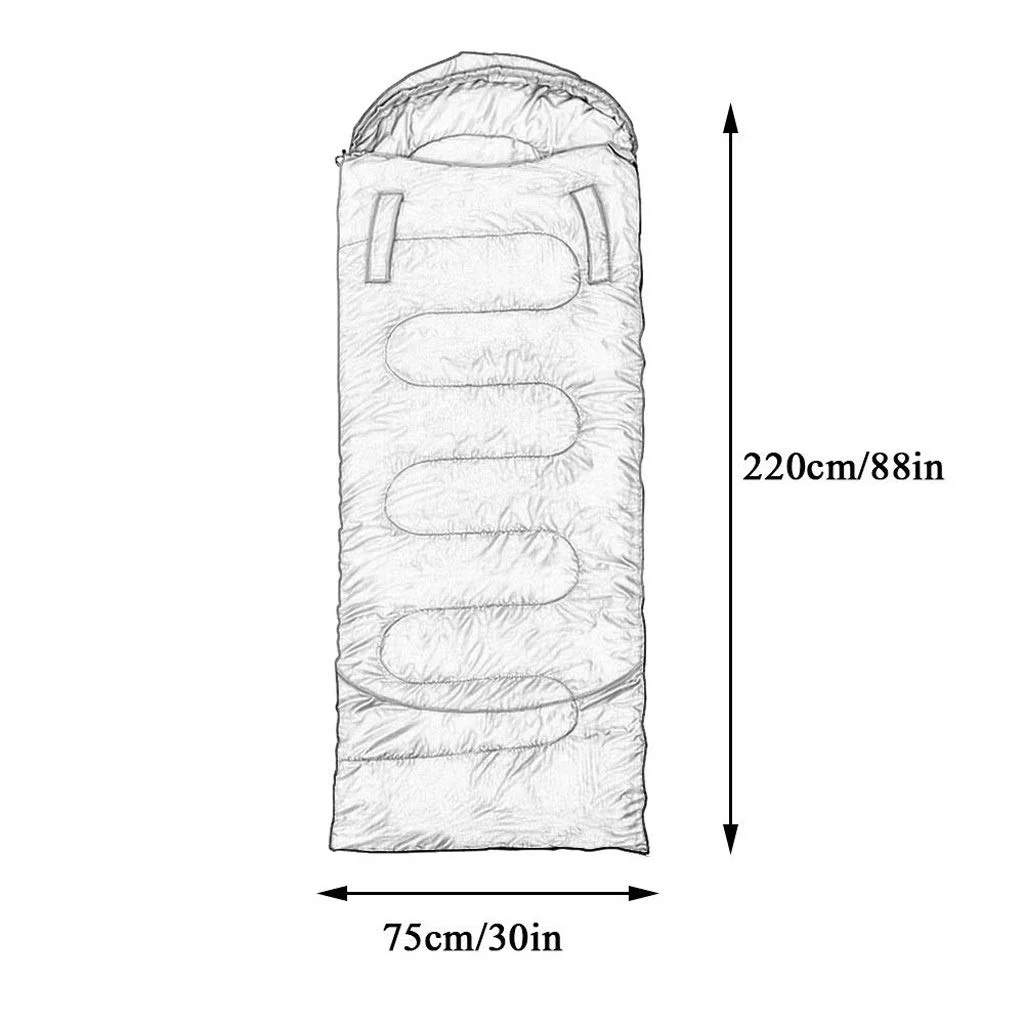！@Sleeping Bags, Waterproof Camping Sleeping Bag, Adults and Kids Camping Gear Equipment for Indoor and Outdoor Hiking, Travelin
