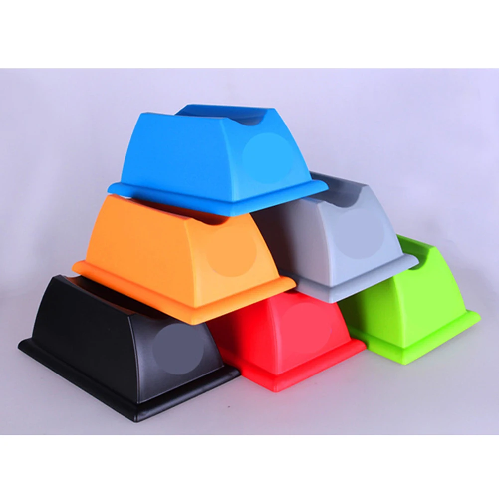 

Bike Front Wheel Riser Block Orange Premium ABS Stabilize Trainer Support for Indoor Cycling Stationary Bike Training Wheel