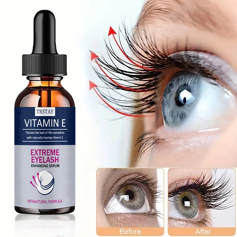 Eyelash Growth Serum Fast Eyelashes Enhancer Nourishing Essence Longer Fuller Thicker Lashes Hair Care Products