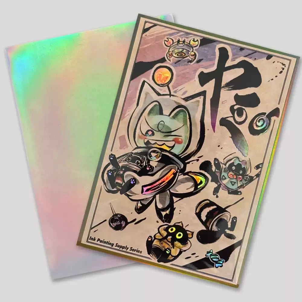 60 قطعة/الحزمة أنيمي يو غي أوه! جمع أكمام البطاقات لطيف جمع بطاقات المعركة الديكور بطاقة الأكمام هدايا العيد لعبة 63X90mm #4