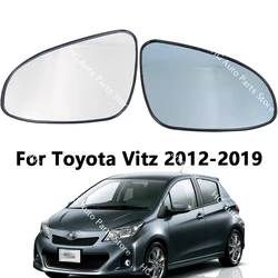 For Toyota Vitz 2012-2019 Car Rearview Mirror Glass Outside Door Side Lens With Heating