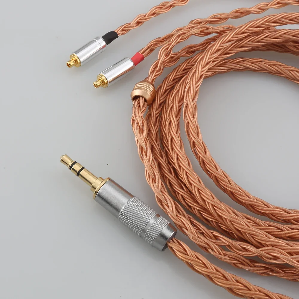HiFi 4.4mm 2.5mm 3.5mm XLR Balanced 16 Core 99% 7N OCC Earphone Headphone upgraded Cable For AKG N5005 N30 N40 MMCX IE300 IE900
