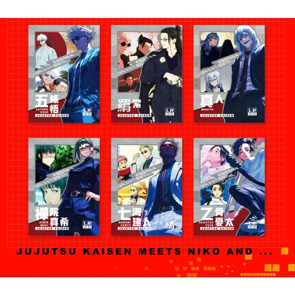 Wholesale Jujutsu Kaisen Card For Children Itadori Yuji Satoru Gojo Youth Fantasy Anime Limited Game Collection Card Kids Gifts