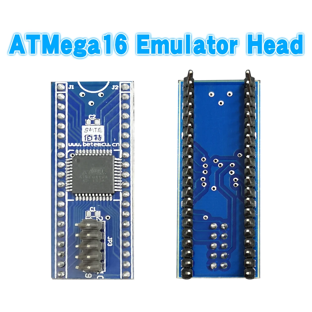 

ATMEGA16 JTAG simulation head for AVR JTAG ICE MKII USE AVRStudio