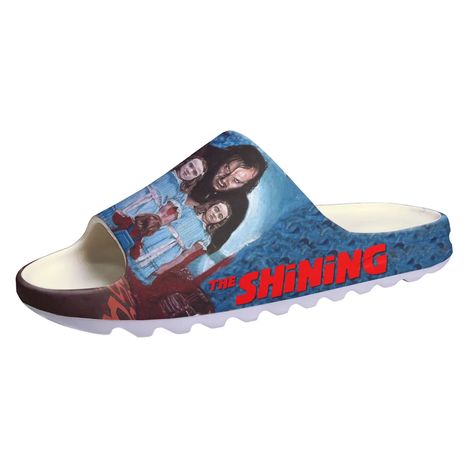 

shining Movie Soft Sole Sllipers Home Clogs Jack Torrance Step On Water Shoes Mens Womens Teenager Step in Customized Sandals