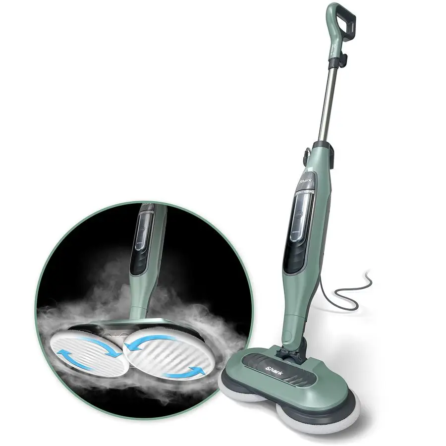 S7000AMZ Steam amp Scrub AllinOne Scrubbing and Sanitizing Hard Floor Steam Mop, Pure Water Renewed