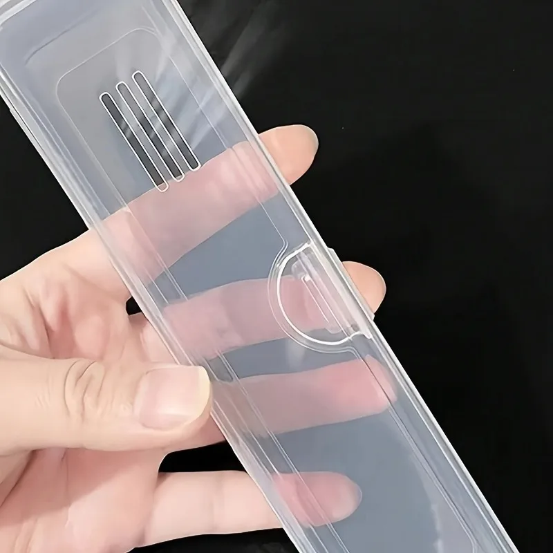 Transparent Toothbrush Storage Box Convenient Travel Toothbrush Holder Portable Toothbrush Case Toothbrush Travel Case - Detail 1