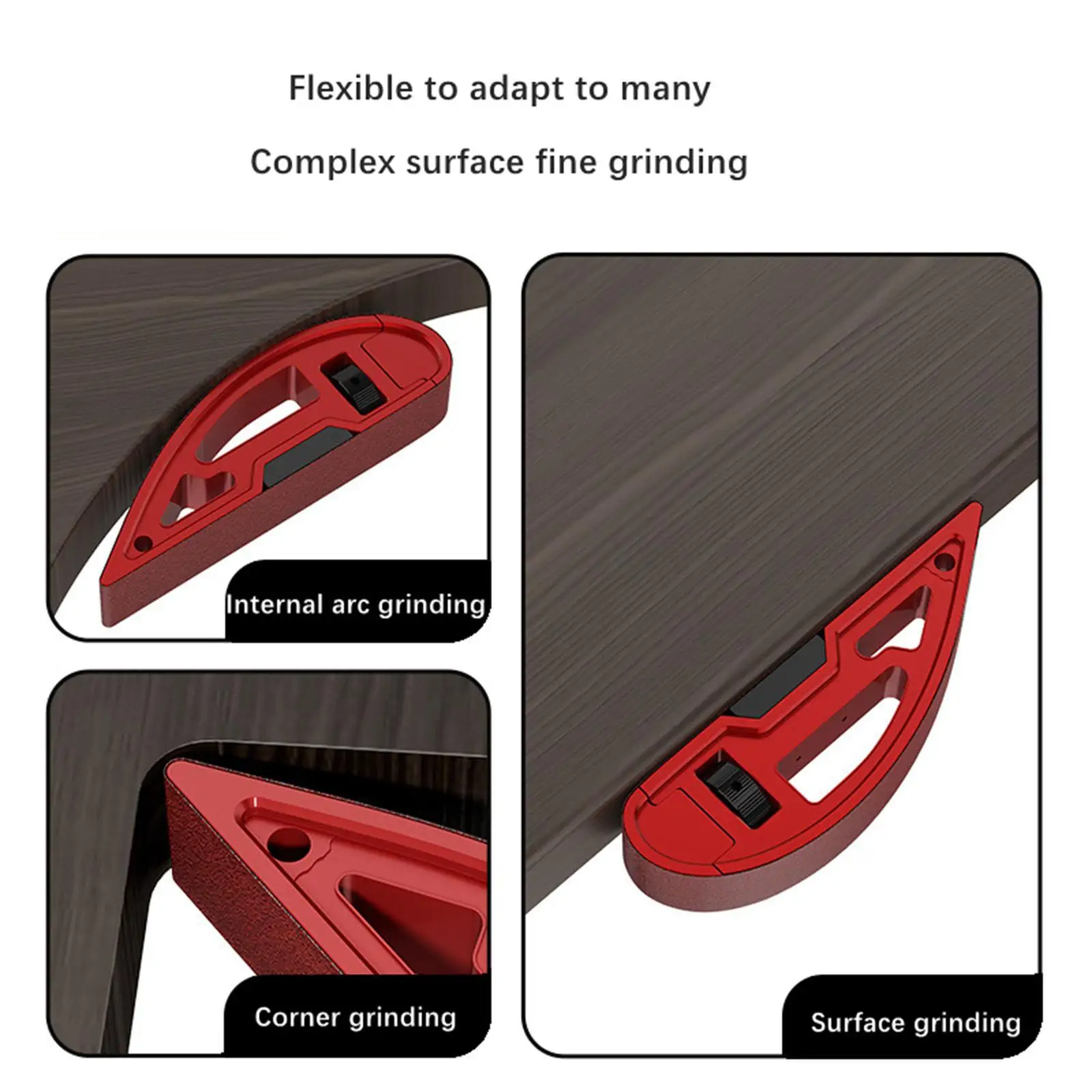 Manual Sanding Belt Holder Belt Sander Attachment Hand Sander Manual Sanding Block