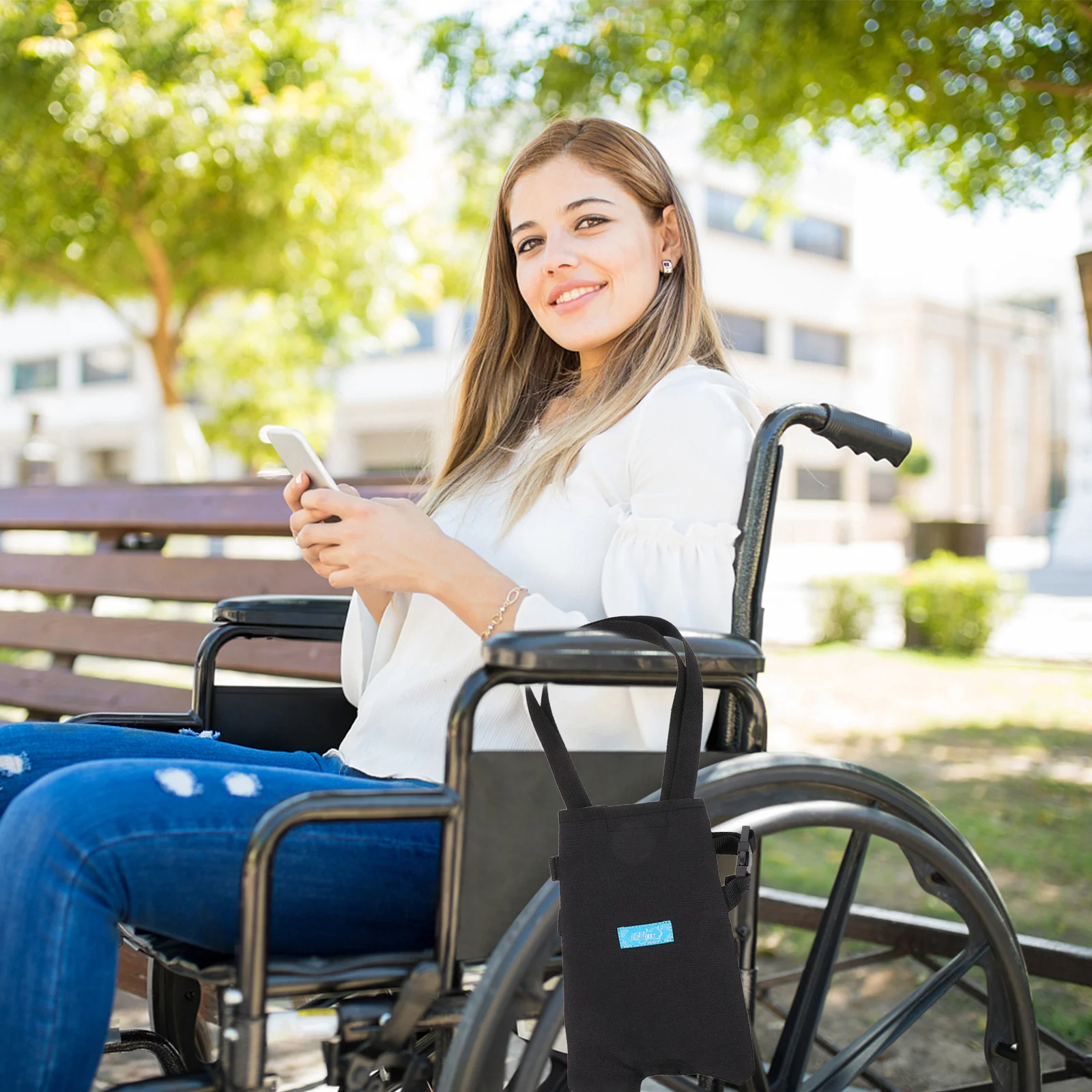 

1 шт., сумка для дренажа мочи, подвесная портативная сумка для хранения с регулируемым ремешком для пожилых пациентов, путешествий и мобильности