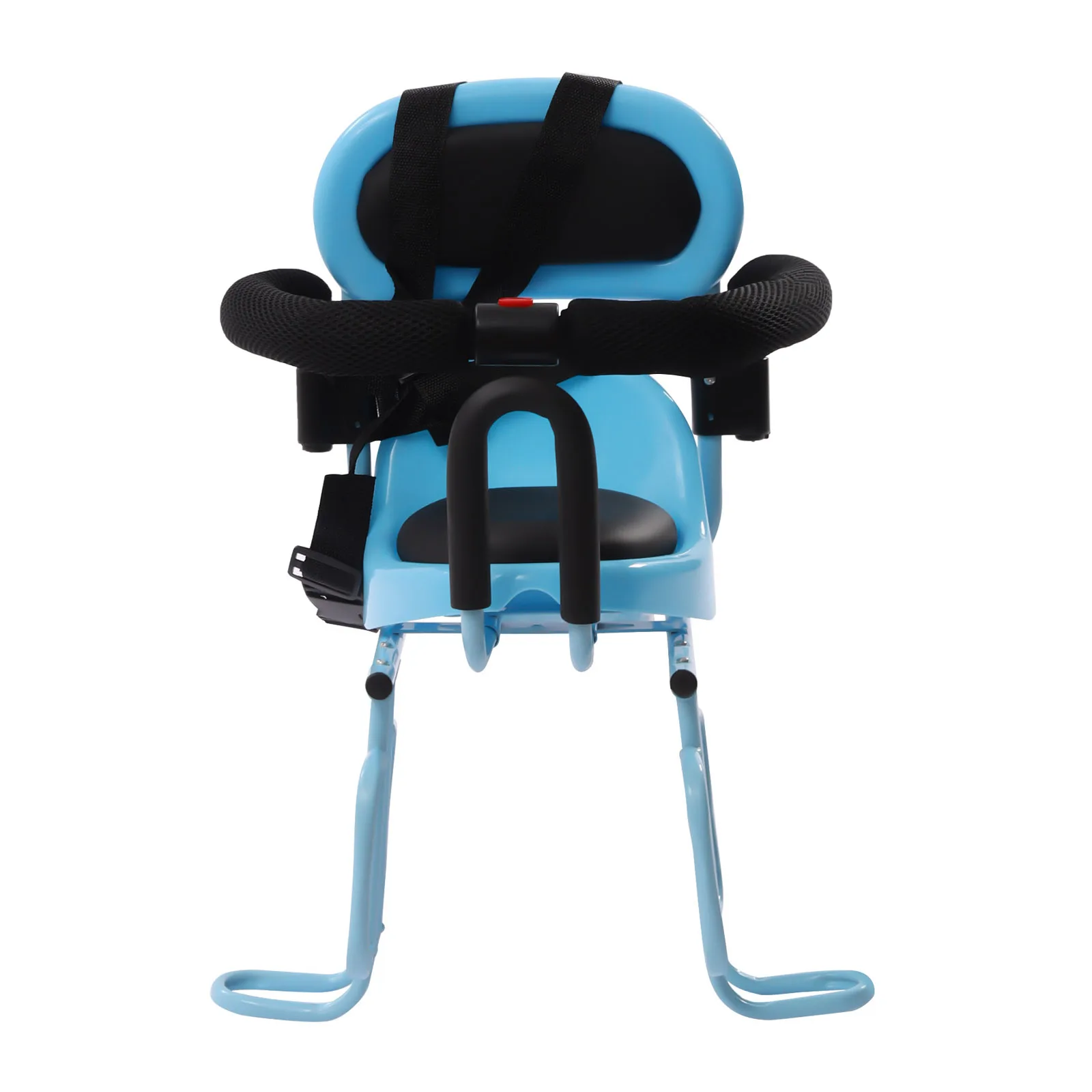 Safe And Comfortable Rear Child Bike Seat Attachment for Adult Bike with Seat Cushion Rust-proof Waterproof