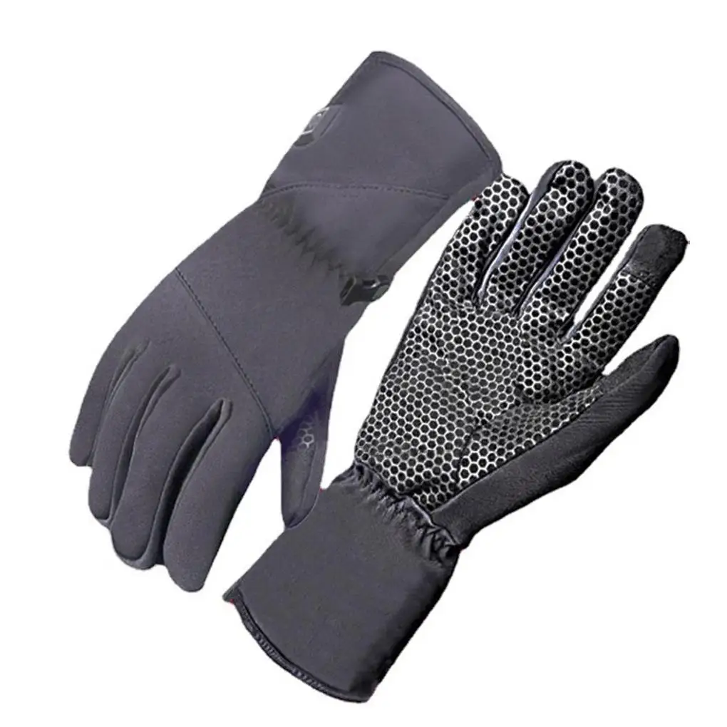 1 Pair Electric Heated Gloves USB Heating 3 Mode Winter Warm Glove Warmers for Men Women Outdoor Skiing Accessories