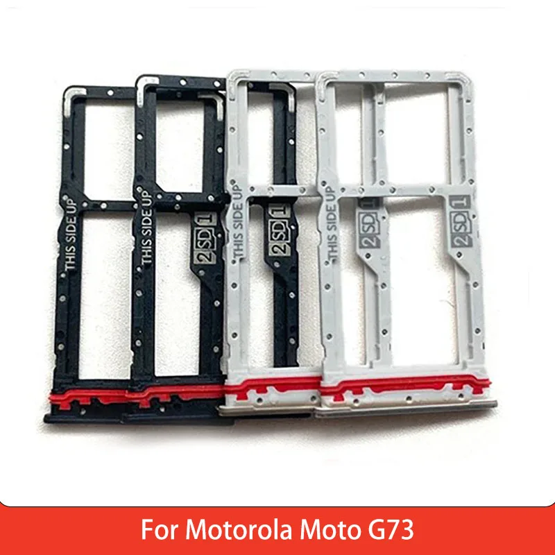 Single card SIM Card Tray for Motorola Moto G73 Replacement Part