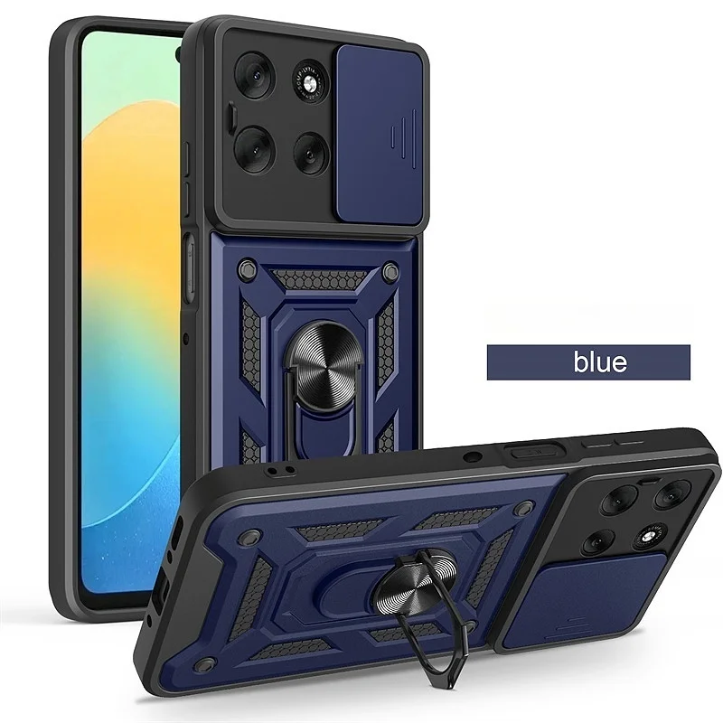 Rüstung Fall Für Motorola Moto G56 G86 5G G15 G35 G55 G75 G85 G04 G24 G54 G84 E14 E15 Objektiv schützen Abdeckung Ring Ständer Halter Fundas – Detail 16