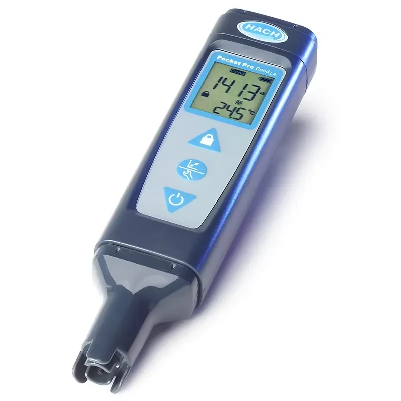 for HACH Pocket Pro Conductivity LR Tester Portable Water Quality Conductivity Meter with Temperature Measurement Function