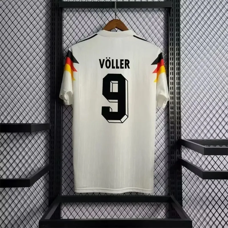 Classic Retro Jerseys Nostalgic Football Men's and Women's Jerseys Germany France Team Matthias Henry Zidane Jersey Motorcycle