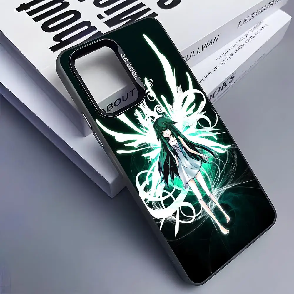 Saya no Uta Phone Case for Samsung Galaxy A57 56 55 54 52 37 36 35 34 27 26 25 17 16 5G Colorful Silver Cover