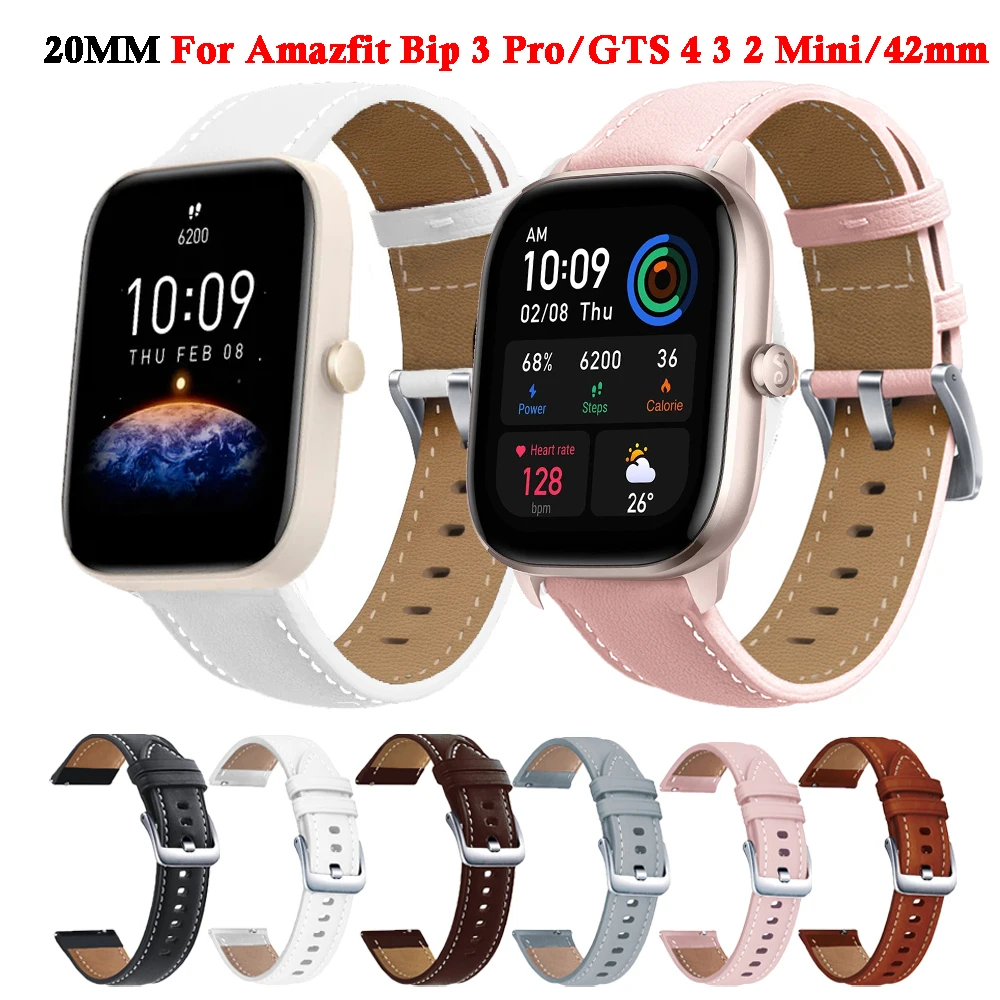 20mm Watch Strap For Amazfit GTS 2 mini/GTS4 GTS 4 mini Bracelet Strap Women Replacement Bands For Amazfit Bip 3 Pro