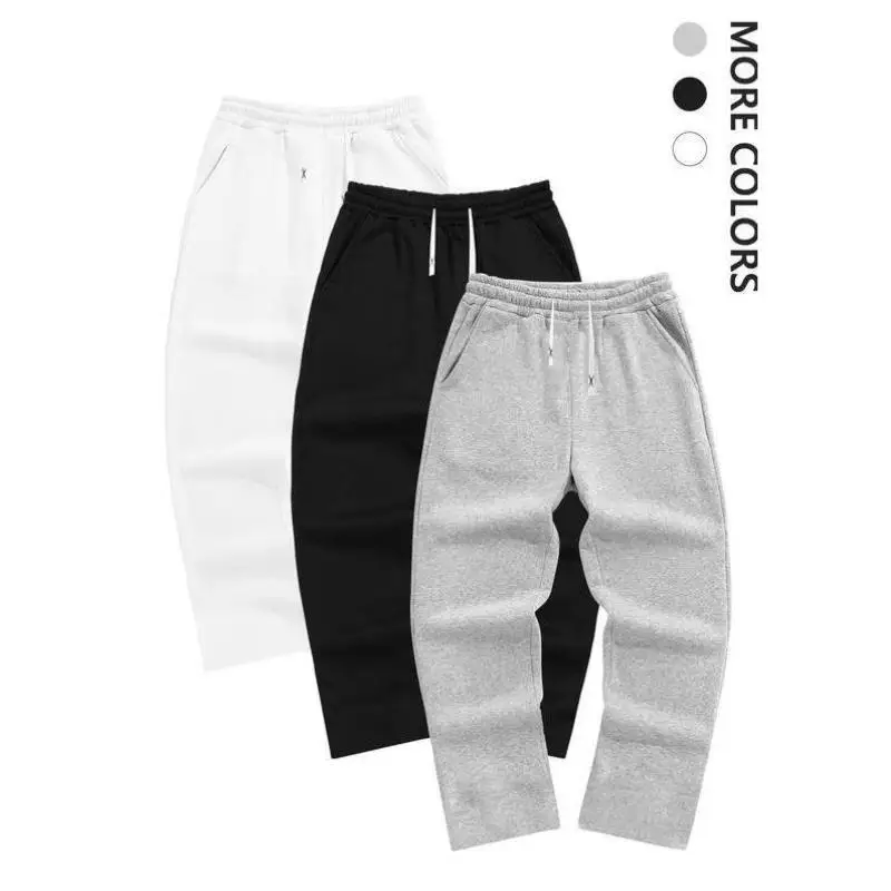 

Новые мужские повседневные брюки с высокой талией, прямые, в стиле парашютиста, нейтрального кроя, из других тканей, зимняя коллекция