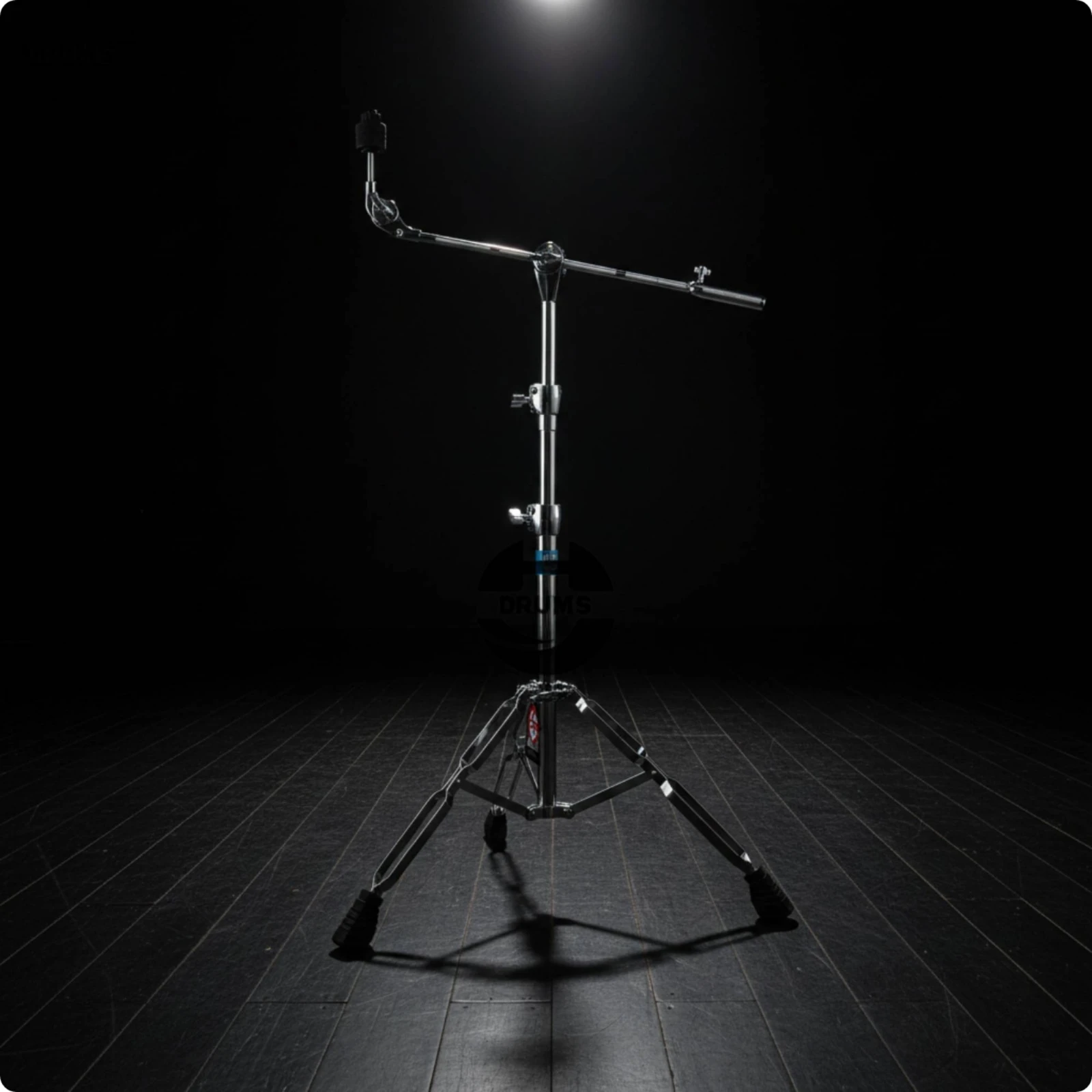 Projecting Cymbal Stand Long-Lasting Cymbal Stand with Projecting Arm Hardware Heavy-Duty Foldable for Drummers, Live Stage